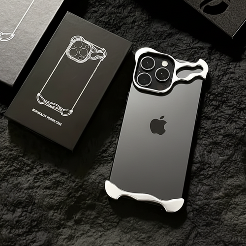 Funda Metálica Minimalista para iPhone