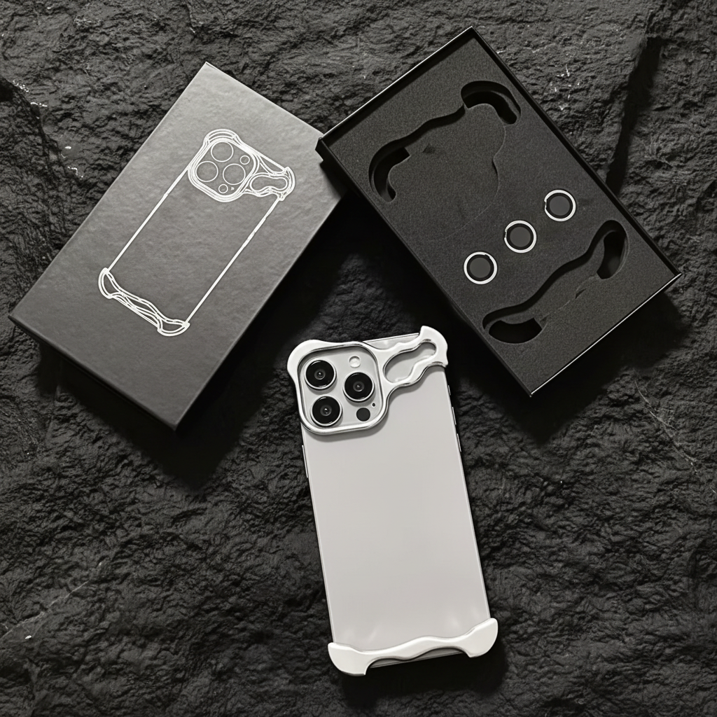 Funda Metálica Minimalista para iPhone