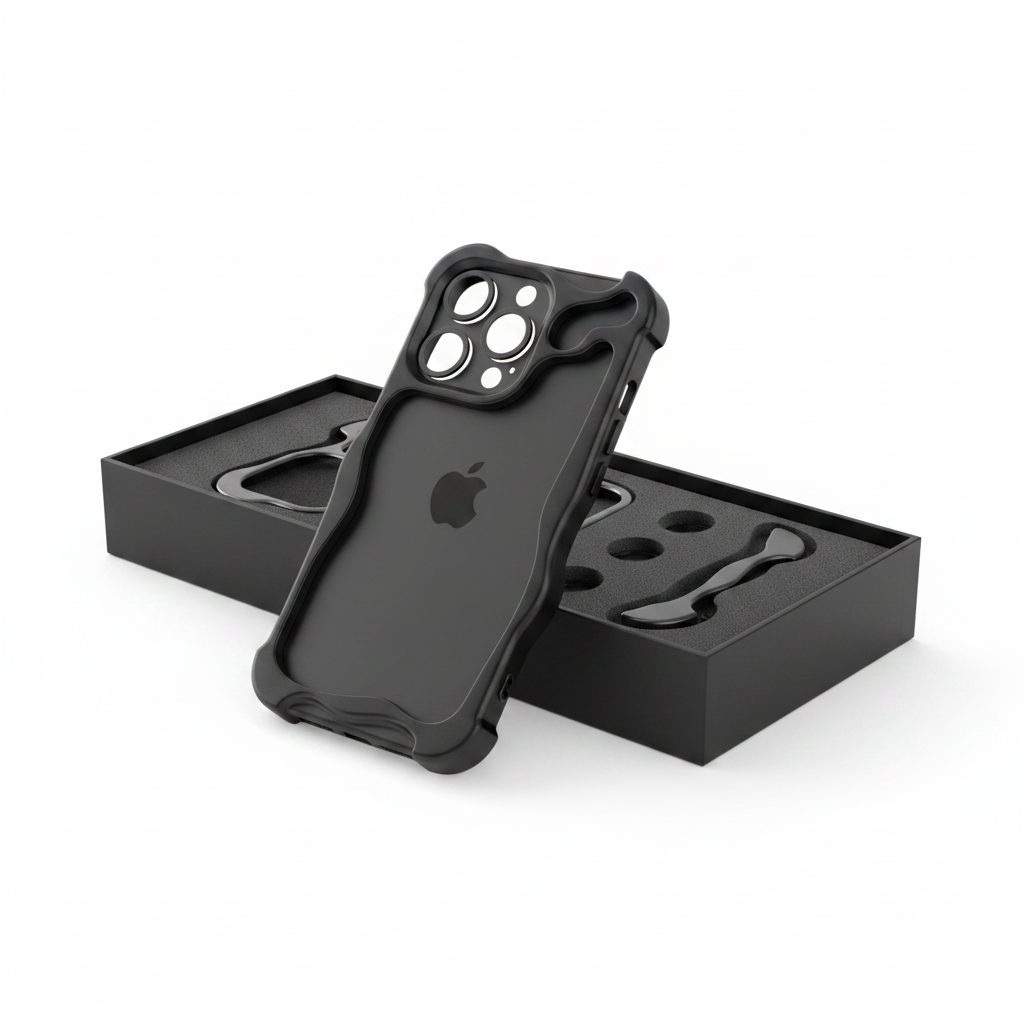 Funda Metálica Minimalista para iPhone