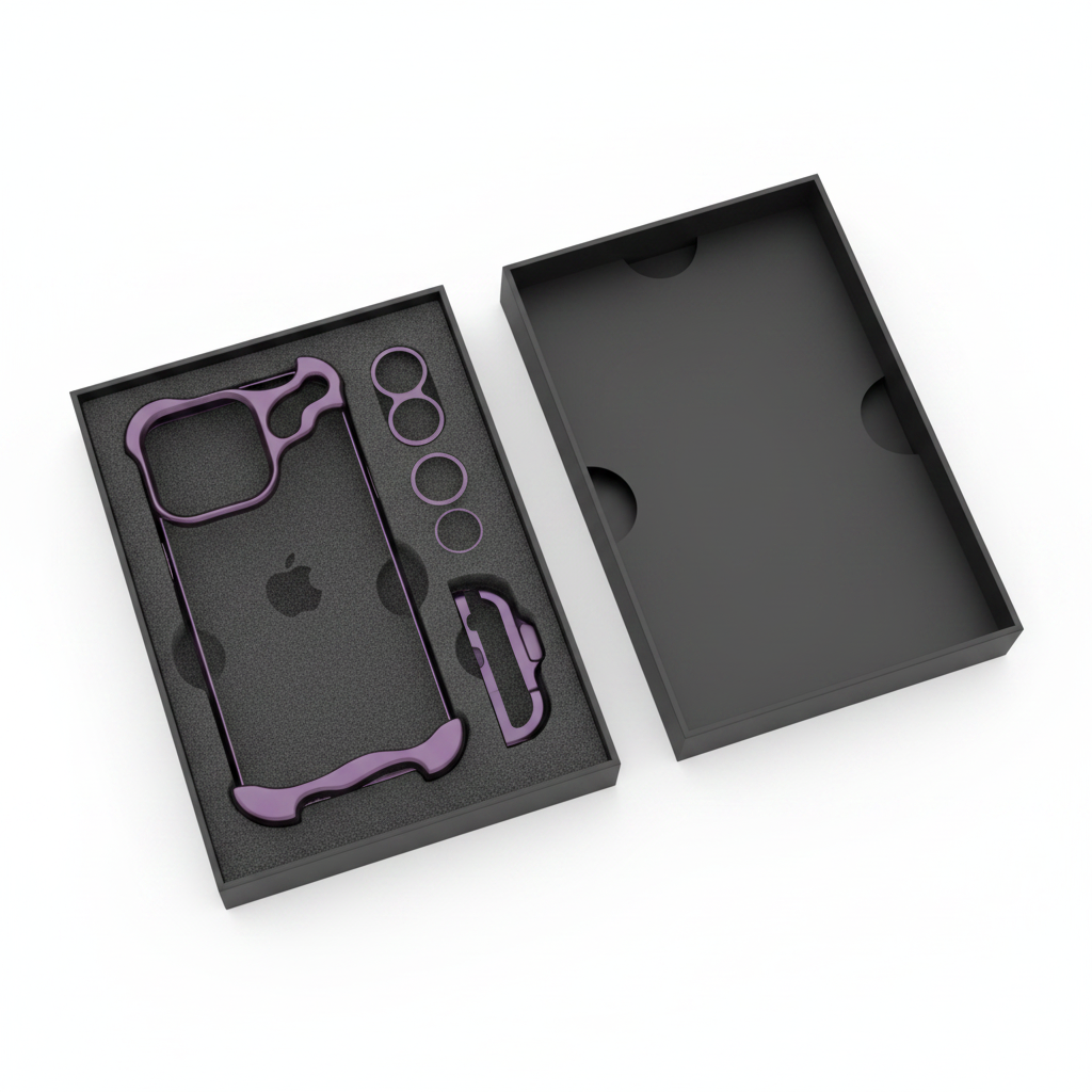 Funda Metálica Minimalista para iPhone